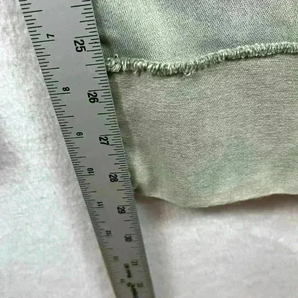 J. Jill Jeans Green Women’s Size 14 Tall High-Rise Straight-Leg Cuffed Jeans - Picture 9 of 9